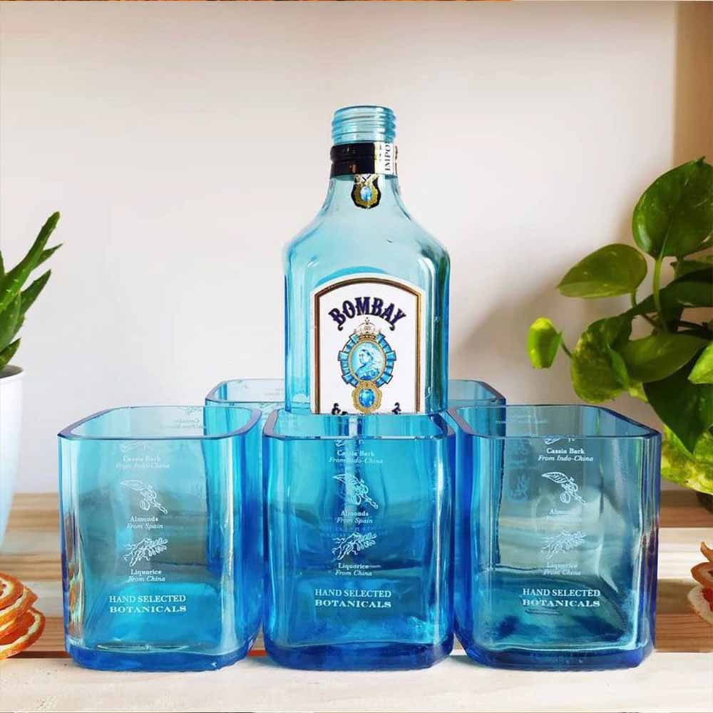 Bombay Sapphire Blue Bottle